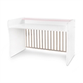 Bed MiniMAX NEW white+orchid pink /study desk/